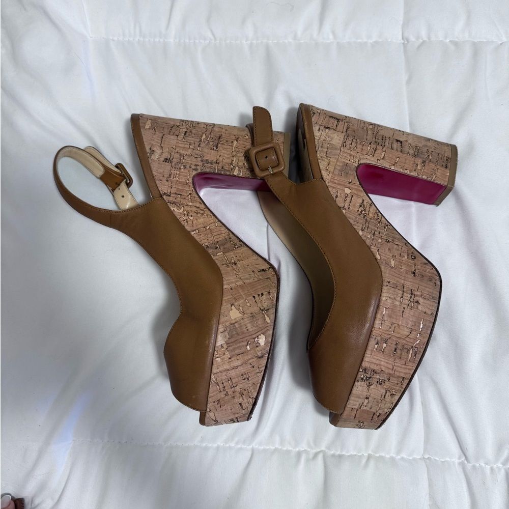 Christian Louboutin - Donna Anna 120 Napa Red Sole Sandals - Picture 4 of 9